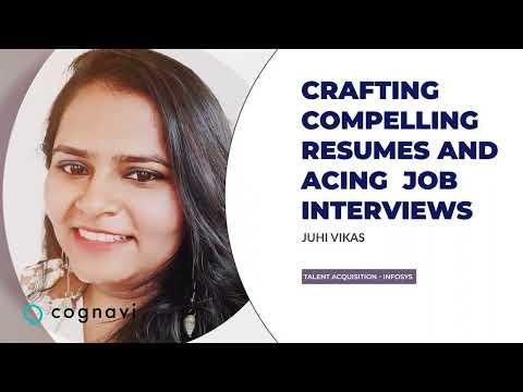 Cognavi Webinar: Crafting compelling Resume and Acing Job Interviews