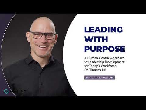 Cognavi Webinar: Lead with Purpose: Human-Centric Leadership